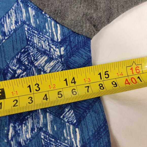 LuLaRoe Kids 8 Blue Gray Shirt The Nightmare Before Christmas Causal Outdoors - Picture 5 of 7